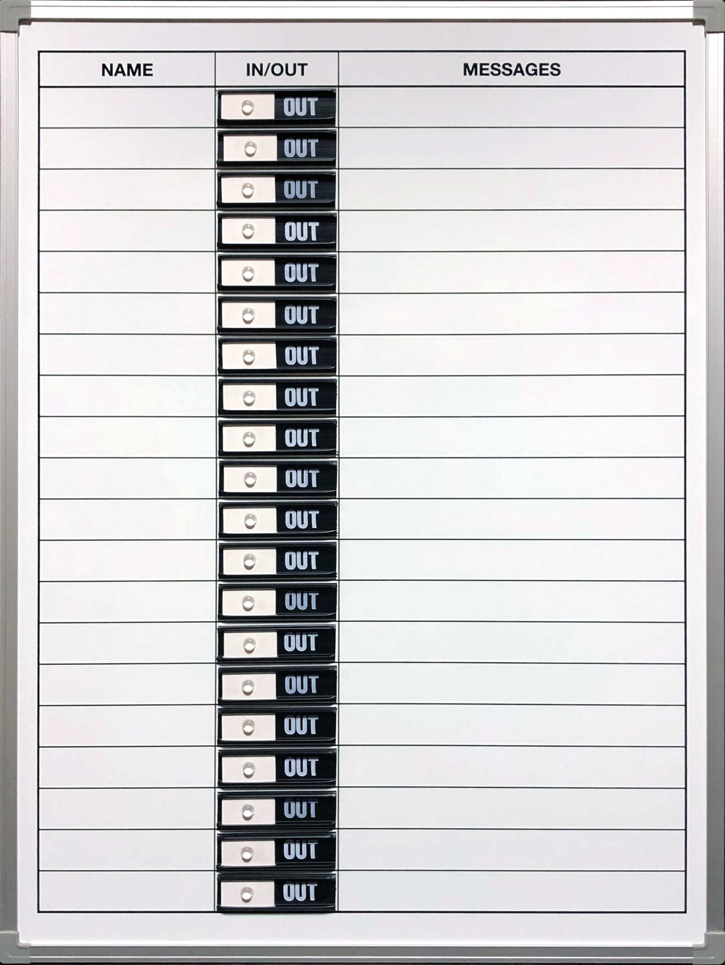 Crossfit South Tryon Leaderboard Tracking Markerboard  Marker board,  Custom printed whiteboard, Dry erase board