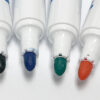 Pack of 4 Dry Erase Markers bullet tip