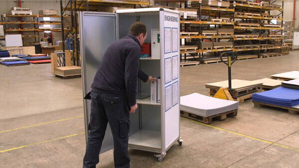 Cube Cabinet Magnetic Whiteboard