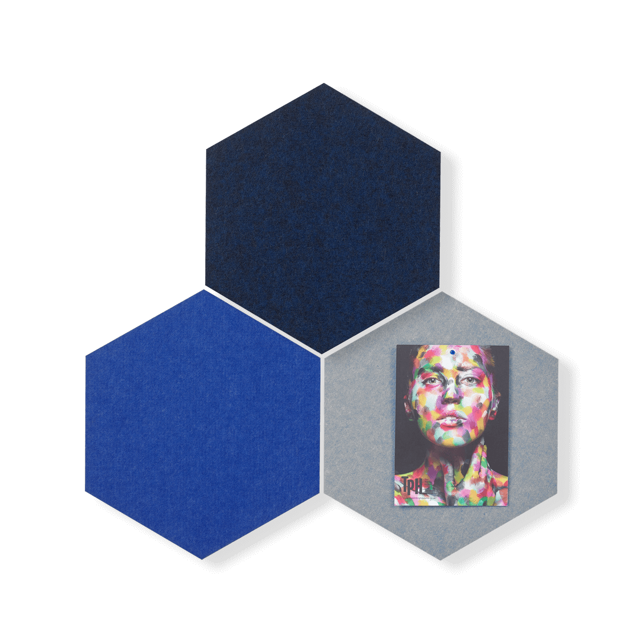 MagiShape Hexagon Tack Board Magiboards USA