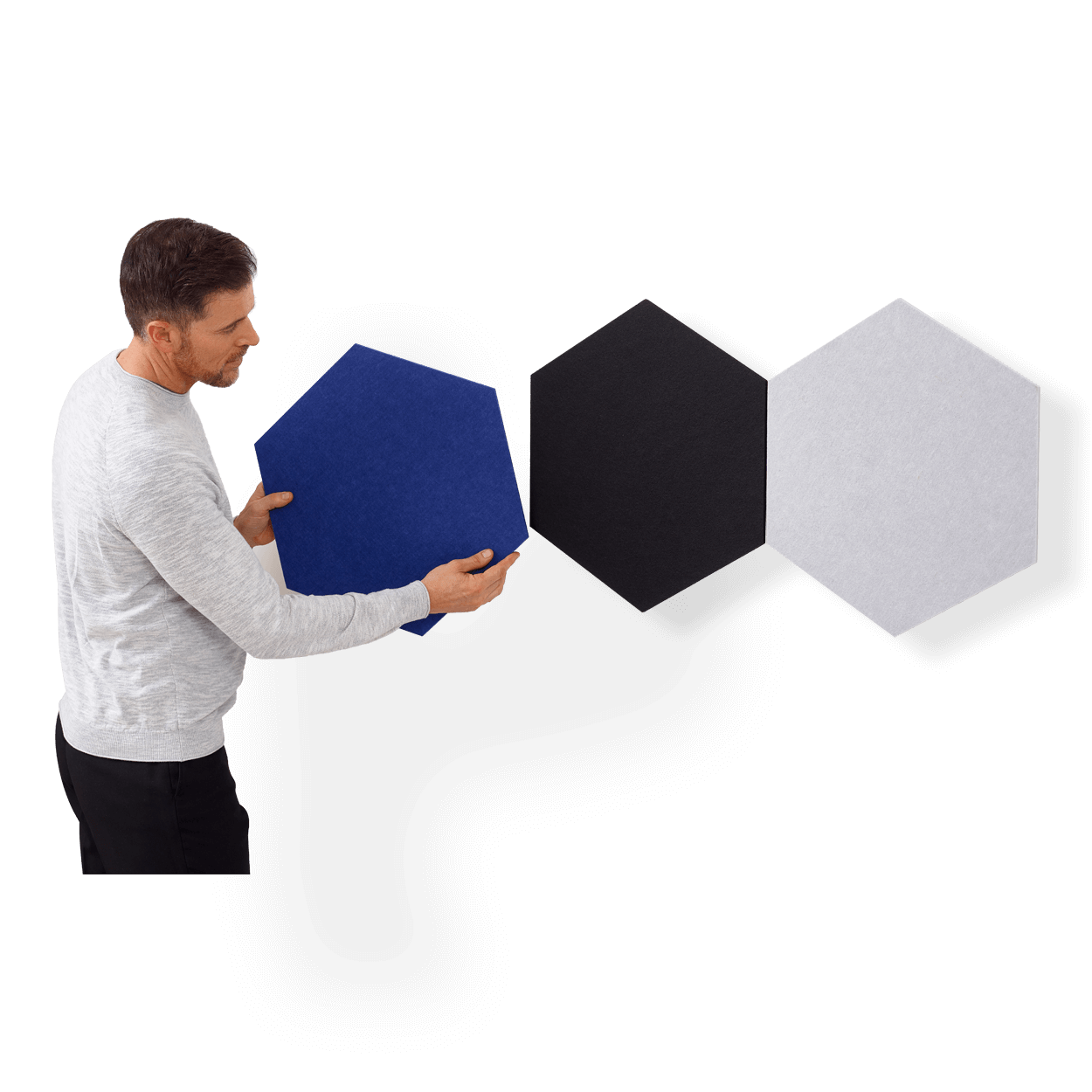 MagiShape Hexagon Tack Board Magiboards USA