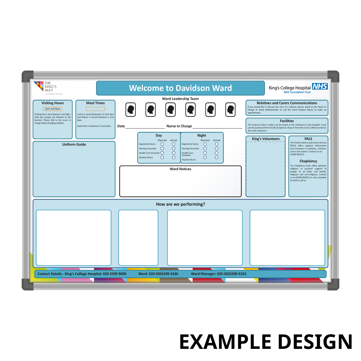 Custom Magnetic Board | Printed Dry Erase Board