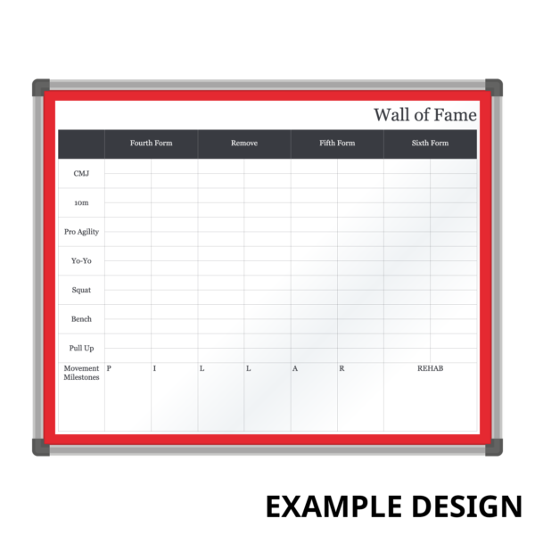Wall Mounted Whiteboards - Magnetic Dry Erase | Custom Printed