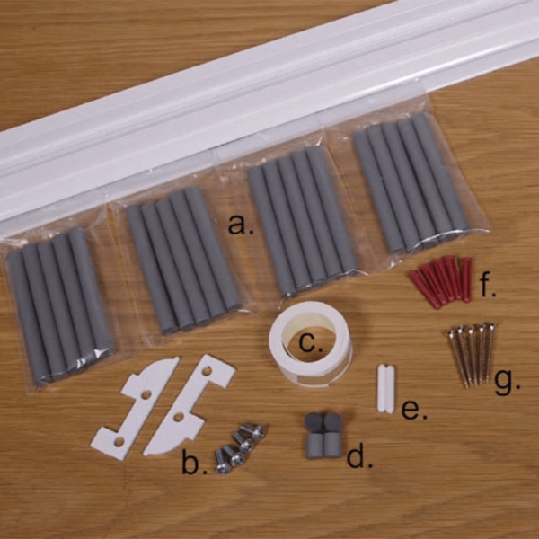 Sliding Whiteboard Rail System MagiRail Track System- Track & Fittings