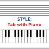 tab with piano