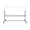 mb9640ww 96x40 Double-Sided Mobile Magnetic Whiteboard