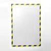 Magnetic Hazard Warning Document Holder Yellow