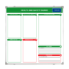 Health & Safety Board Aluminum frame