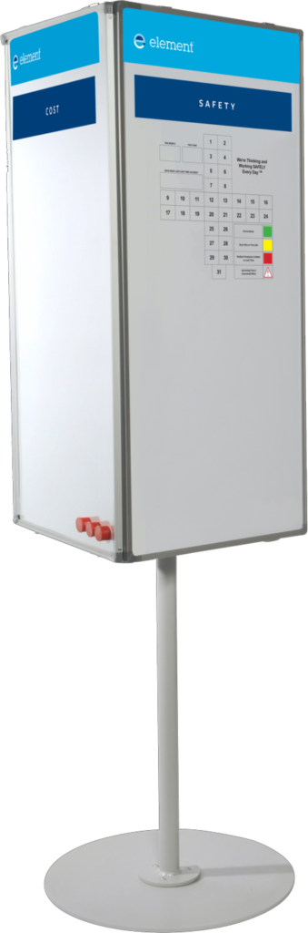element Freestanding SQDC Whiteboard Stand