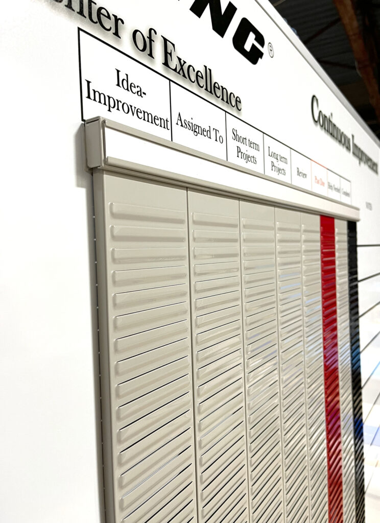 Boeing T-Card System | Continuous Improvement Close up Boeing T-Card System | Continuous Improvement Close up