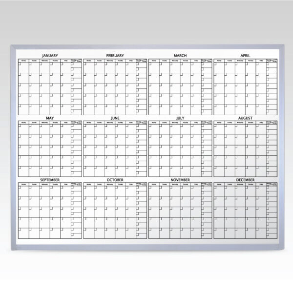 2102b At-A-Glance Magnetic Whiteboard Calendar 12 Month