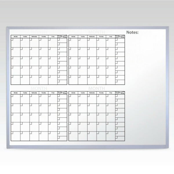2104b-At-A-Glance Magnetic Whiteboard Calendar 4 Month