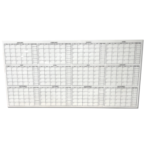At-A-Glance Calendar Glass Board 4x8