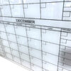 At-A-Glance Calendar Glass Board Close-up December