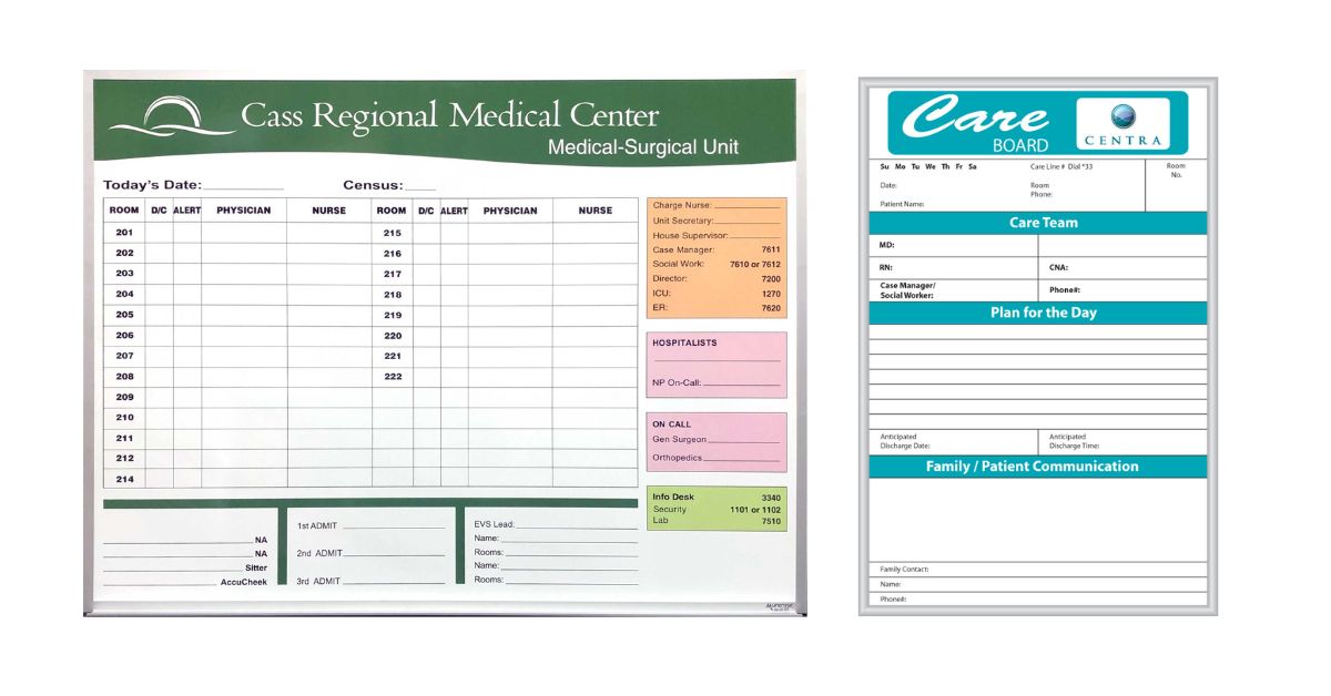 The Role of Printed Whiteboards in Modern Healthcare