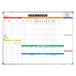 Huddle Board Orthopedic Theaters Problem Solving A3
